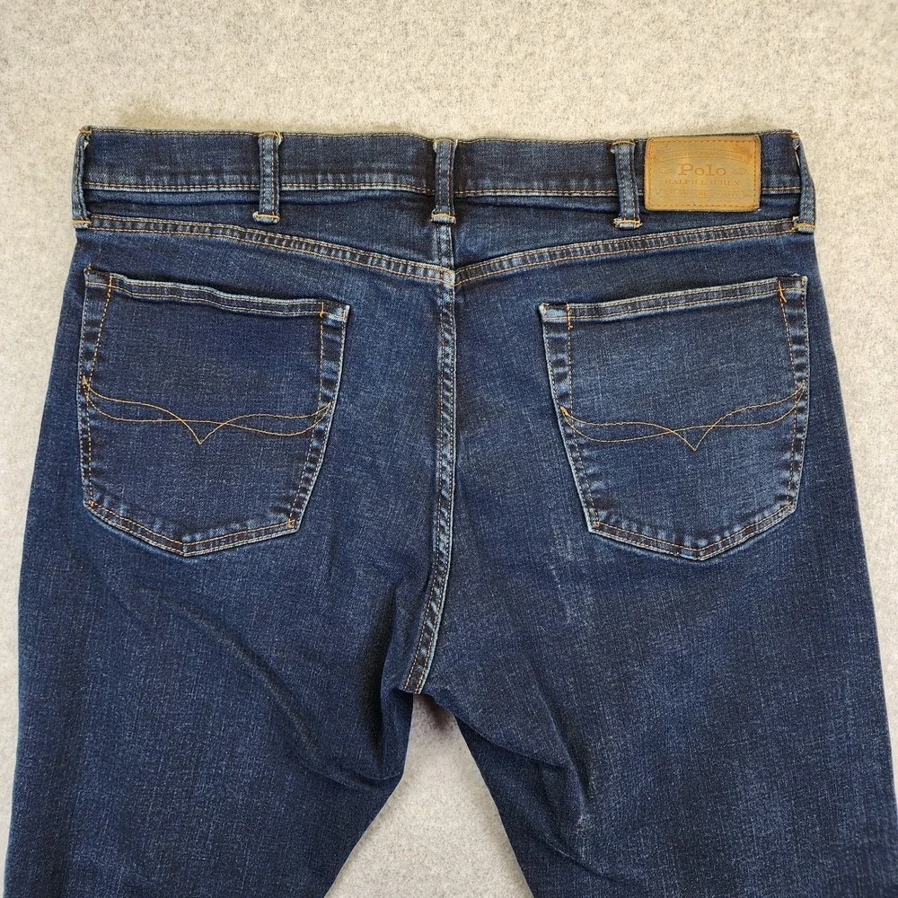 Polo‎ Ralph Lauren Jeans Mens 38x30 The Classic Fit Blue Denim Straight